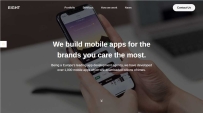 品牌商务APP开发公司网页模板 Bootstrap4