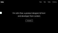 简约设计师简历展示网页模板 Bootstrap4