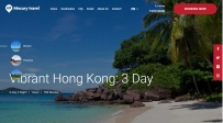 亚洲度假旅行专营网页模板 Bootstrap3